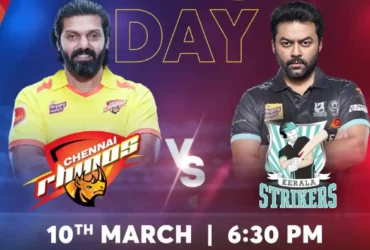CCL 2024 Live Score Update: Chennai Rhinos vs Kerala Strikers - A Thrilling Encounter on March 10
