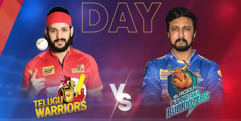 CCL 2024: Live Score Update – Telugu Warriors vs Karnataka Bulldozers in Celebrity Cricket League