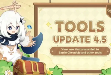 Genshin Impact Unveils Tools Update 4.5