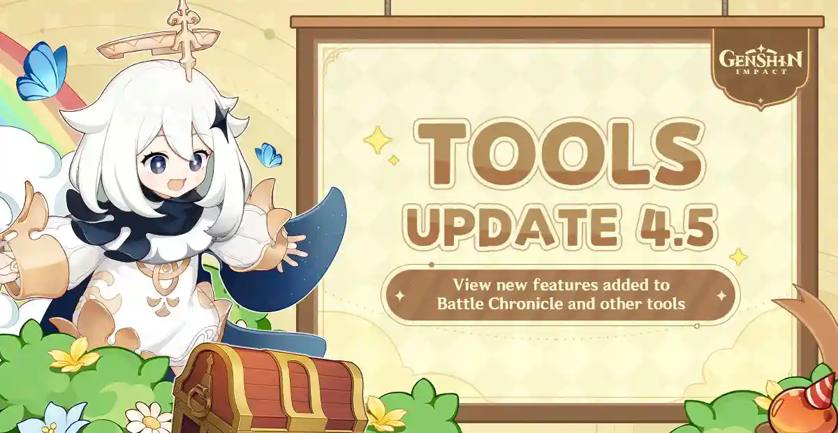 Genshin Impact Unveils Tools Update 4.5