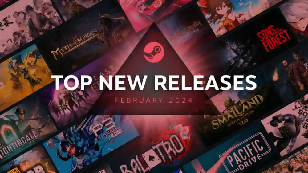 Steam Announces Top Releases of February 2024