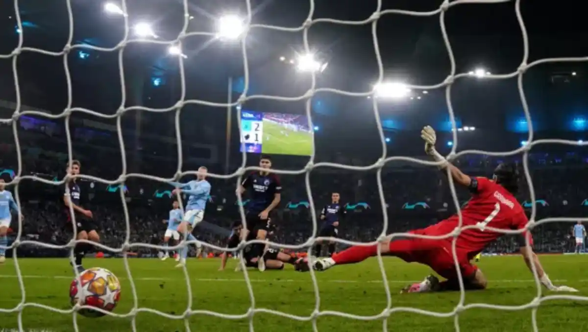 With Another Goal from Haaland, Man City Cruises into the Champions League Quarterfinals