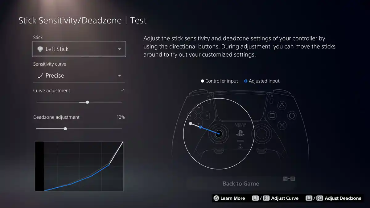 DualSense Edge Wireless Controller Profiles and Settings