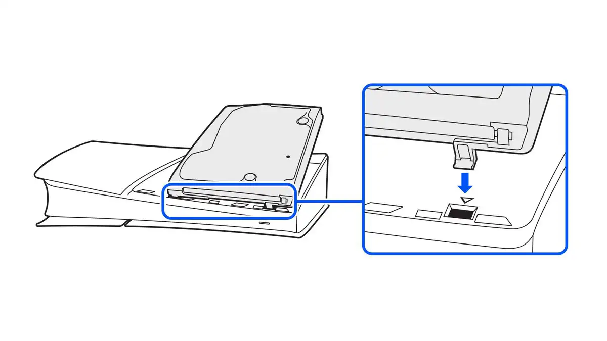 How to Set Up the PS5 Disc Drive