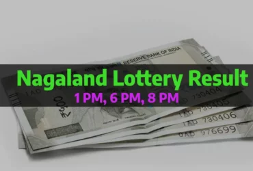 Nagaland State Lottery Result Live