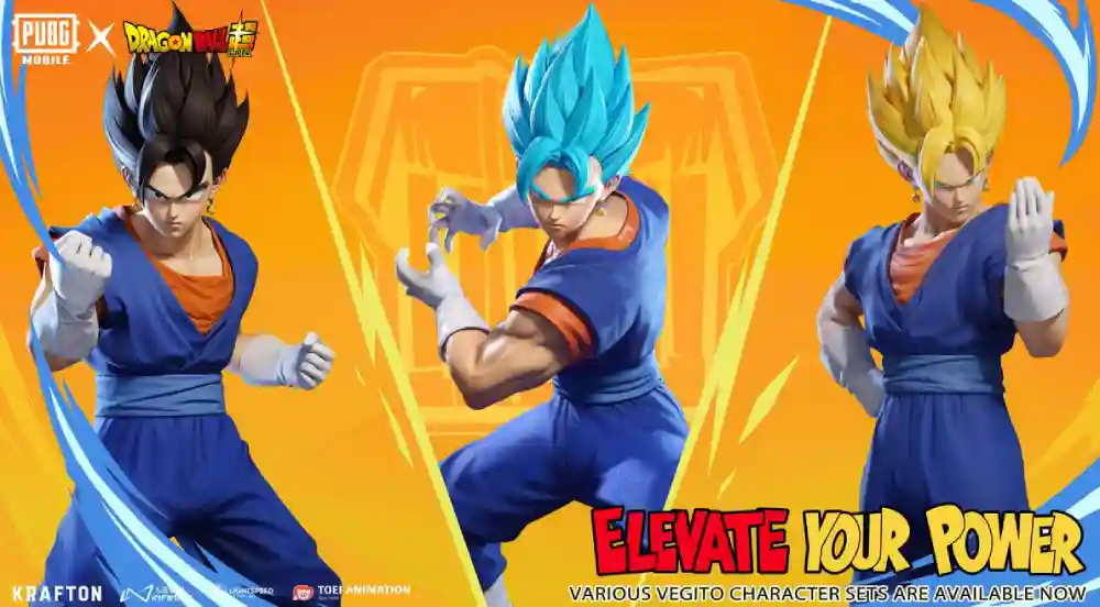 PUBG Mobile Introduces Vegito Character in Exciting Dragon Ball Super Collaboration
