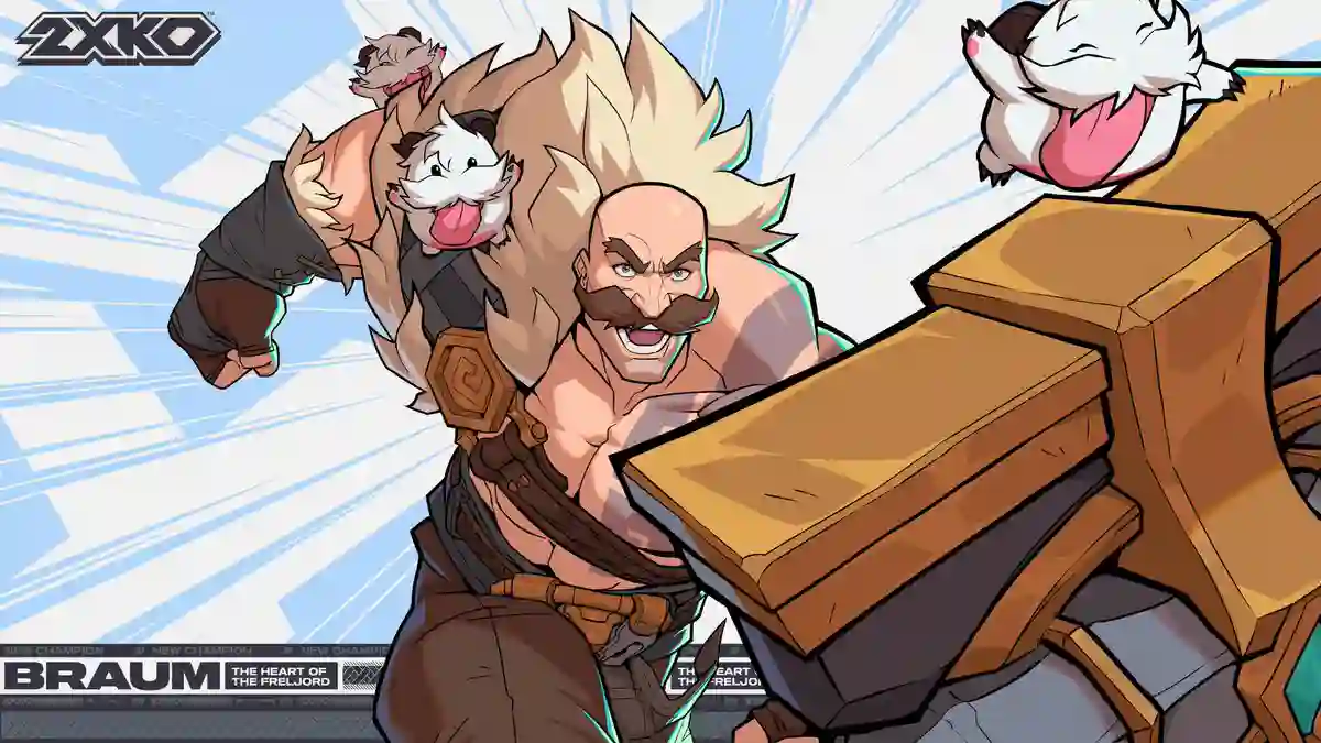 Riot Games Introduces Braum in New 2v2 Fighter 2XKO