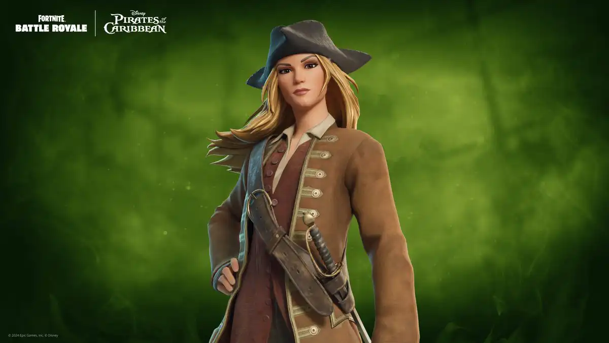 Fortnite Adds Elizabeth Swann in New Pirates of the Caribbean Crossover